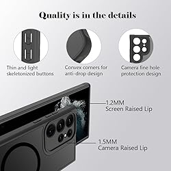 WELANGLE Magnetic Case for Samsung Galaxy S23 Ultra