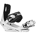 5th Element Stealth 3 Adult Snowboard Bindings for Men-Designed for New or Replacement Snowboards. Universal bindings disc and Hardware for Beginner to Intermediate Snowboard All-Mountain.