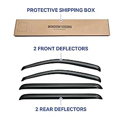 Window Visors Rain Guards Shield for 2005-2012