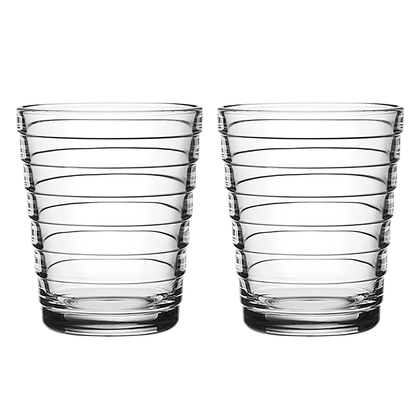 Iittala Aino Aalto 22cl Clear Medium Tumbler (set of 2)