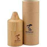 Bonsai Bamboo Personal Air Filter - Eco Sploof 4 Stage Sploof Filter - Odor and Smoke Eliminator - By Ayrlume - Travel, Home, and Car