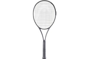 Head Squared Tennis Racquet – Head-Light Performance Racquet with Dual Tube Technology, Strung Mid Tension with Velocity 16G 
