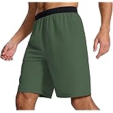 SNOWTEN Men's Running Athletic Workout Gym Shorts Lightweight Quick Dry for Men Active with Hidden Zip Pocket