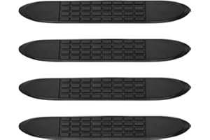 YUKGAMS Upgrade Replacement Step Pad for 3" Round Tubes with 5 Holes, 21" Long x 3" Wide, Durable Non-Slip Replacement Step Pad Set of 4 with 24 pins