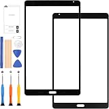 LADYSON Screen Replacement for Samsung Galaxy Tab S 8.4 T700 Outer Glass Black