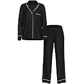 Victoria's Secret Satin Pajama Set, Long Sleeve Button Down Shirt & Pants, Sleepwear for Women (XS-XXL)