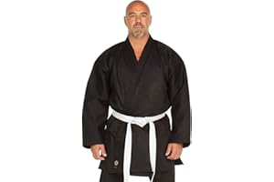 RONIN BRAND Ronin Karate Top - Medium Weight Karate Jacket - Smooth 100% Drill Cotton 9oz - Martial Arts Jacket