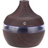 300ml Wood Humidifier, USB Electric Air Diffuser, Wood Humidifier, Essential Oil, Aromatherapy, Cool Mist, Humidifier Bedroom, Living Room,