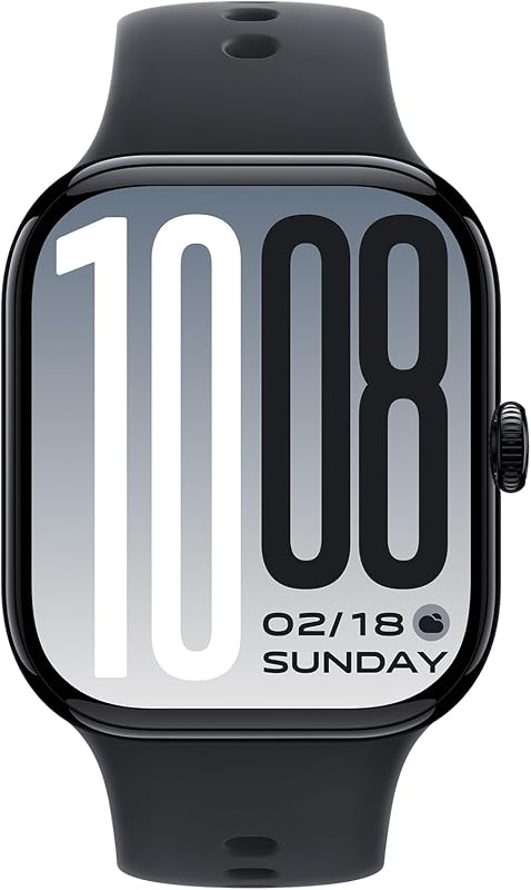 Watch GT2 Smartwatch Uomo Donna, Batteria 25 Giorni, Display AMOLED 2,07'', Chiamate Bluetooth e GPS, 100+ Sport incl. Padel, 5ATM Impermeabile, Cardio SpO2 Sonno, NFC, Nero