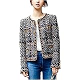 tweed short jacket womens