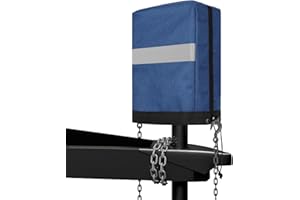 WISEPRO Electric Tongue Jack Cover, Waterproof Power Tongue Jack Cover with Drawstring Closure, Universal RV Trailer Travel Camper Jack Protective Cover