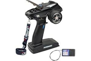 DUMBORC X6 6 Channel Rc Transmitter and Receiver P6FG Built-in Gyro Mixed Mode Out of Control Protection RC Controller for Remote Car/Boat/Tank