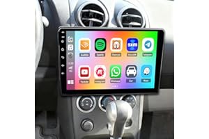 10.1" Double Din Car Stereo Radio for Nissan Rogue 2008-2013,with CarPlay & Android Auto,HD Touchscreen Double Din Radio with