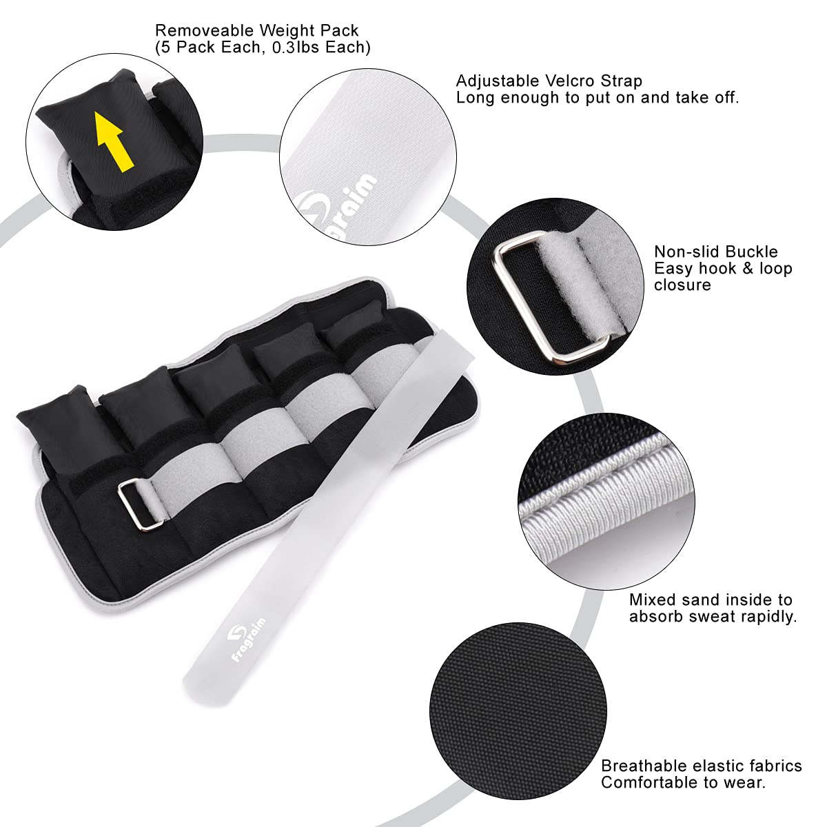 Adjustable Ankle Weights