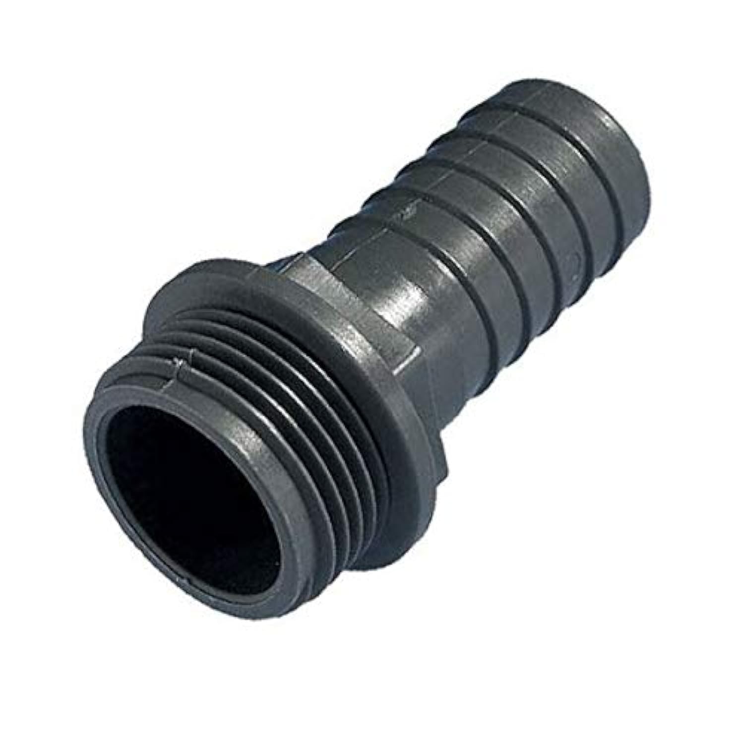 Pisces Male BSP hosetail Connector 25mm Barb to 1"(in) Thread for Pond and Garden Hose Tubing