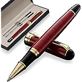 Shiduode Luxury Ballpoint Pens Black Ink 0.5mm Medium Point Work Pen Smooth Writing,Elegant Fancy Nice Gift Pen Set for Signature Executive Business Office Supplies