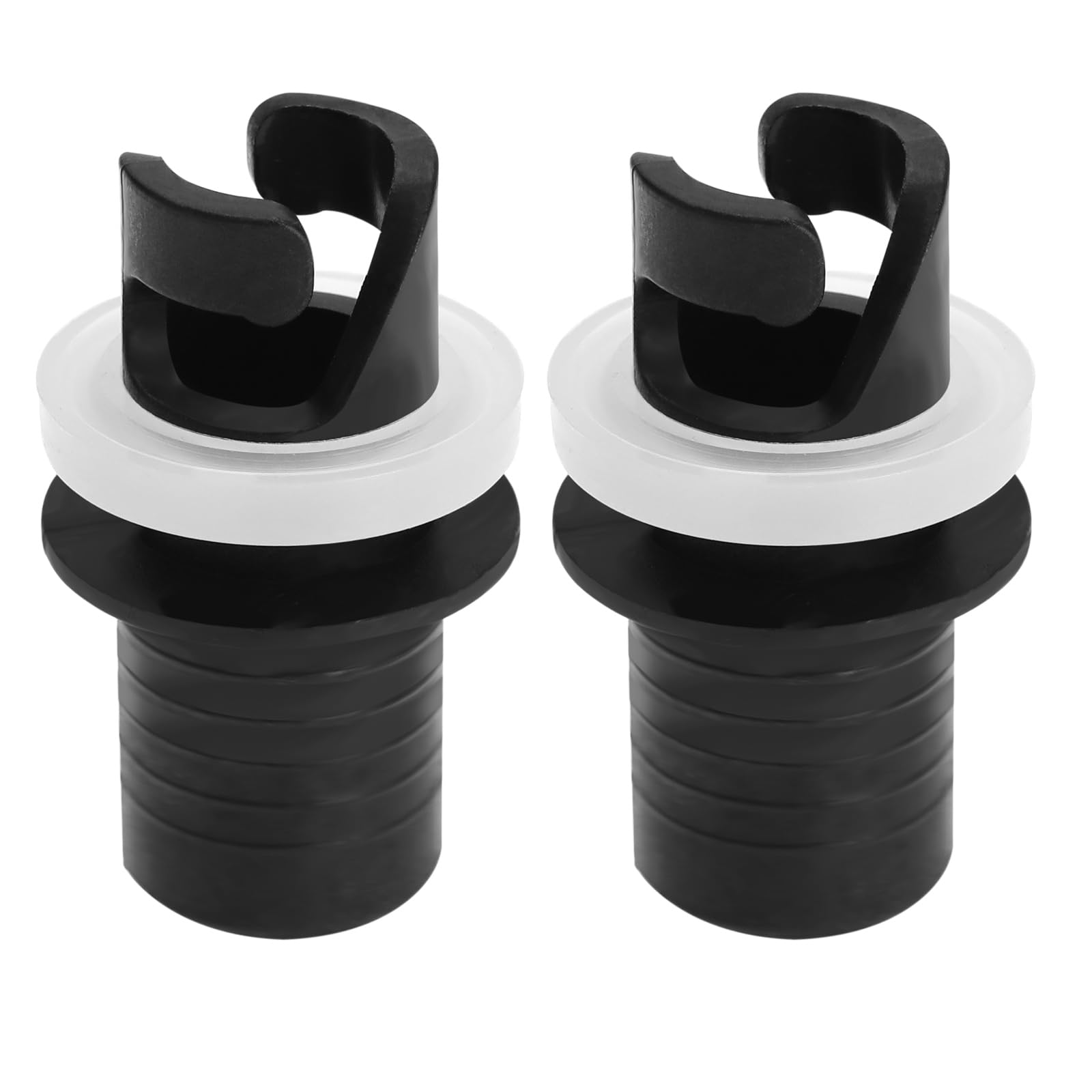 EMSea 2Pcs Inflatable Boat Valves Hose Adapter Connector Sup Pump Adaptor Surfboard Accessory Leakproof Kayak Air Valve Connector Compatible with H-R valve kayak