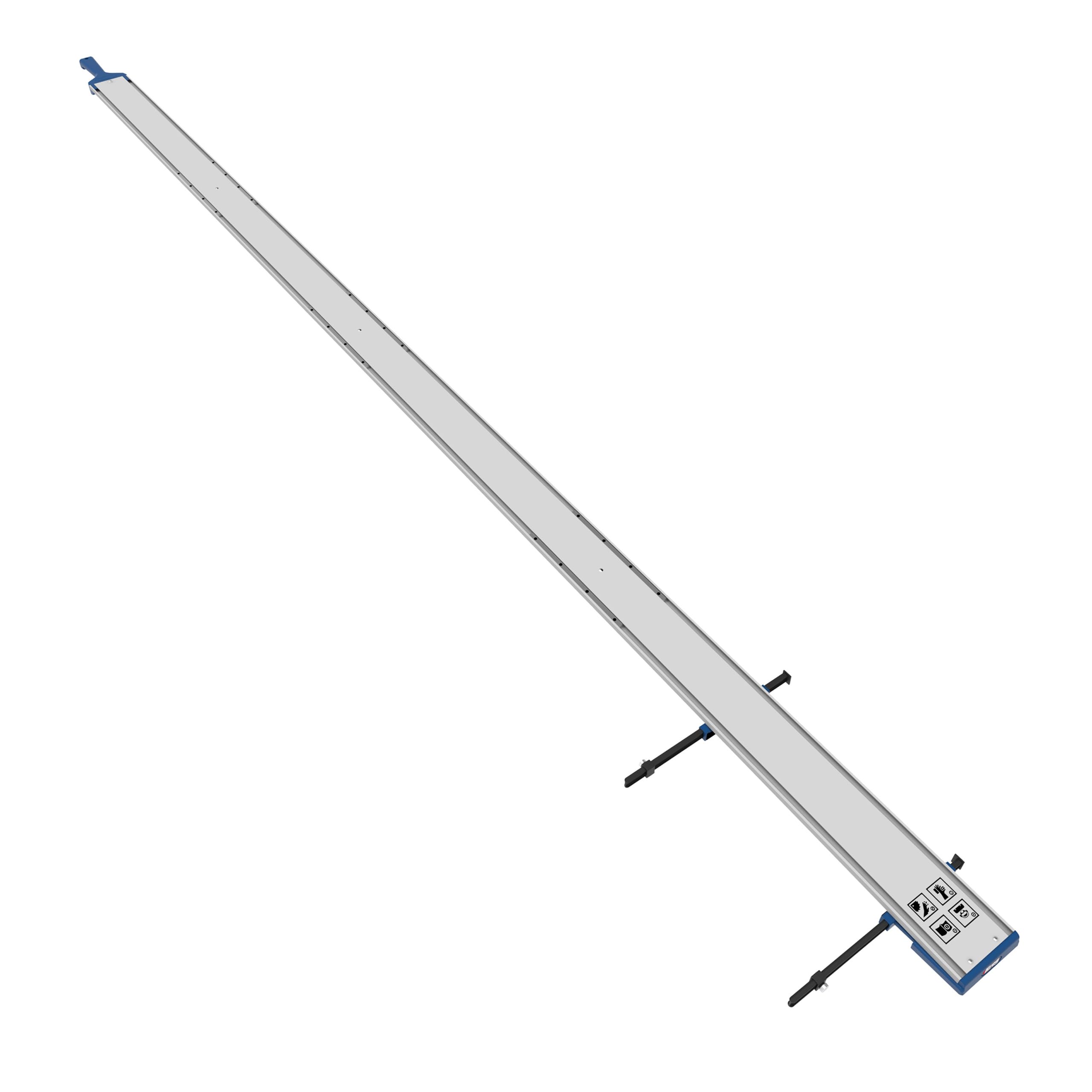 Kreg KMA4700-E Guía de borde recto XL - 98 pulgadas - Para sierra circular - Para corte transversal y corte al hilo precisos - Rieles guía de aluminio - Herramientas y accesorios de carpintería - Grado profesional
