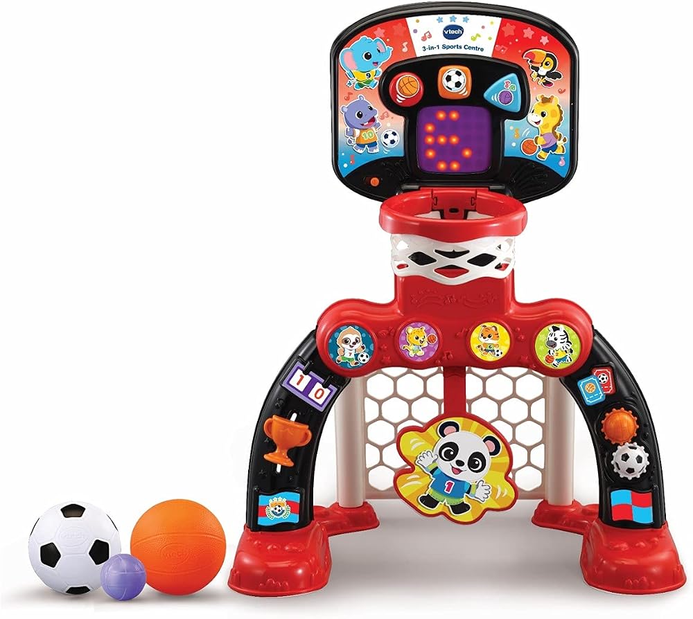 VTech 3-in-1 Sports Centre Red Black 660 x 580 x 440 mm