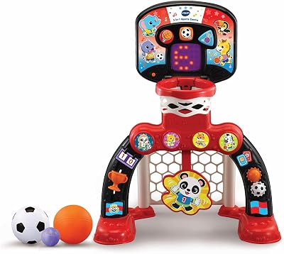 VTech 3-in-1 Sports Centre Red Black 660 x 580 x 440 mm