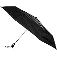 Totes Black Automatic Auto Open and Close Large Rain Protection Umbrella