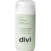 divi Strand Styling Cream, Hair Thickening Treatment for Fine Hair, Volumizing and Frizz Control