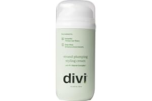 divi Strand Styling Cream, Hair Thickening Treatment for Fine Hair, Volumizing and Frizz Control