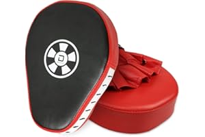XGeek 2PCS Punch Mitts Boxing Focus Training Pads for Children Kids Men Women Karate Muay Thai