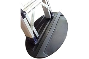 JforSJizT Extension Ladder Anti Slip Stop Pad Mat,27"x15.7" Non-Slip Rubber Telescoping Stepladder Ladder Stabilizer Accessories, Anti-Skid Anti-Slip Stopper Safety for Floor Protect Protection