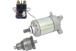Soarider Starter & Drive & Relay for Polaris 2003-2004 Sportsman Magnum Ranger Scrambler Trail Boss ATP 500 425 400 330, 3084981/18645/57-2688/SMU0061/410-54020/495713/PA-102/113528/71-26-18645