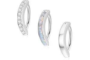 Adramata 14G Clicker Belly Button Ring for Women 316L Surgical Steel Gold Belly Piercing Small Hoop Belly Button Rings Navel 