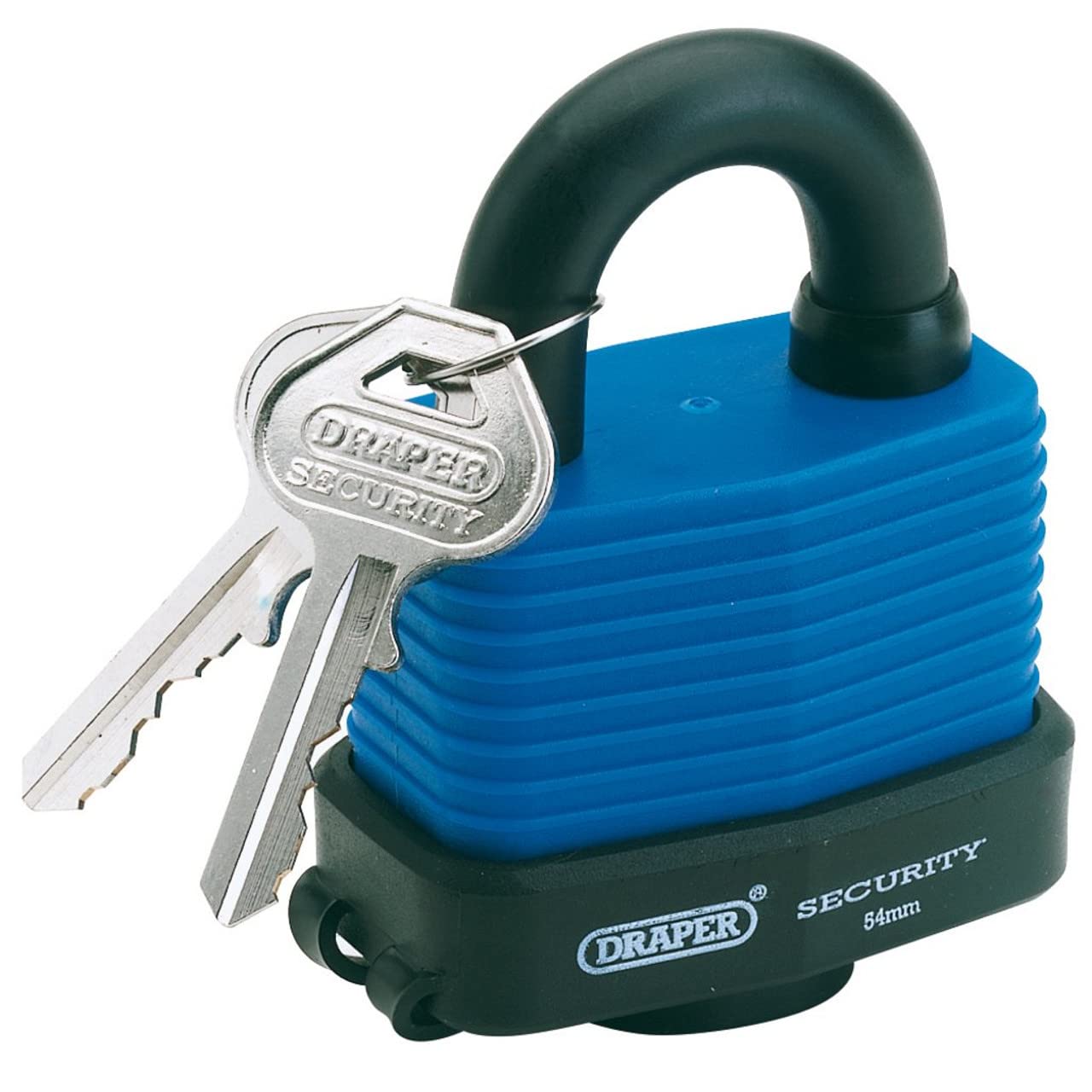 Draper 64178 54 mm Waterproof Laminated Steel Padlock