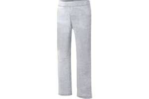 HANES COMFORTBLEND Hanes Girls' Big ComfortSoft EcoSmart Open Bottom Leg Sweatpants