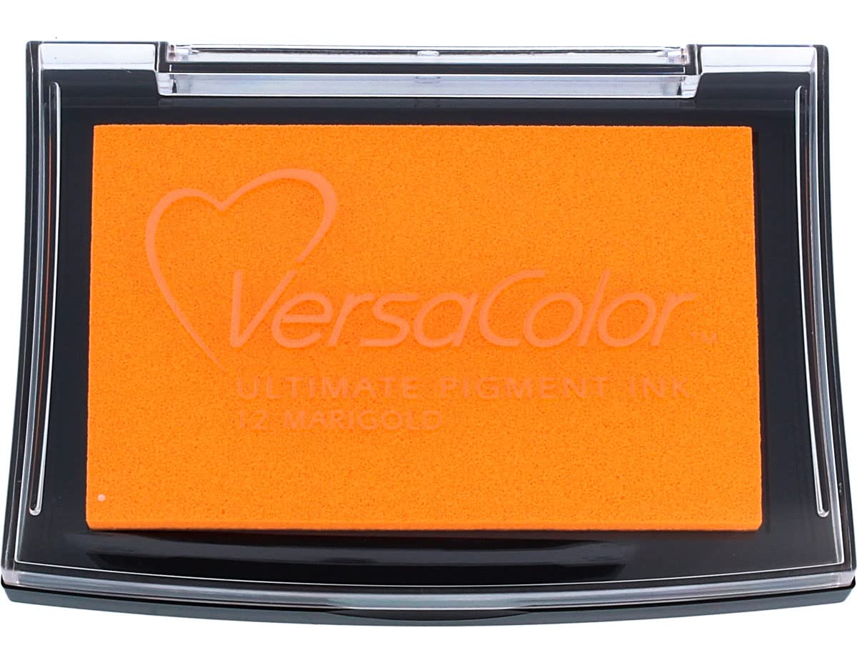Tsukineko VC012 Versacolor Pigment Ink Pad - Marigold — image 1