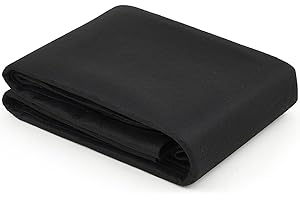 Nuanchu 78.7 x 47.2 Inch Black Underfelt Carpet for Speaker Sub Box, RV, Boat, Marine, Auto, Truck, Car Trunk, Door Liner, Desk