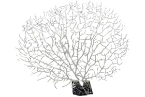 Youngy Faux Coral Décor Artificial Coral Branch Décor Sea Fan Coral Decorations Aquariums Ornament Fish Tanks Landscape Faux Coral Décor