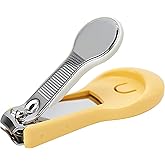 Pigeon Baby Nail Clipper with Splatter Proof Case for 9+ Months