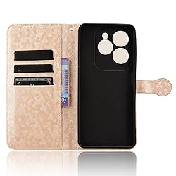 Kukoufey Leather Case Compatible with Infinix Hot