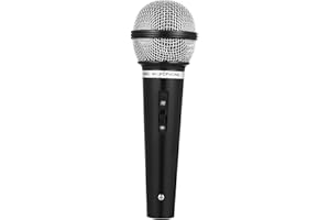 PEWHAUL Fake Microphone - Pretend Play Toy for Birthday Parties, Stage Performances, Singing, Dancing & Role Playing