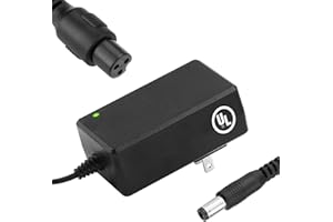 AMPOWSURE 29.4V UL Charger 【3-Prong & 1-Prong Plugs】 Fast and Safe for All Brand's 24V 25.2V 25.6V Pocket Mod, Sports Mod, Electric Scooter, e-Bike Lithium Battery