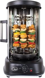 Quest 34020 Electric Rotisserie Grill Kebab Machine 7 Skewers 21L 1500W view 1