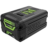 Greenworks 60V 4.0AH High Current (HC) Battery | Provides Fade-Free Power for Maximum Performance | Compatible with 75+ 60V Greenworks Tools
