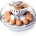 ZEMIRO CHARGE 12 Eggs Incubator for Hatching Eggs with Automatic Egg Turner, Temperature Control, Automatic Water Adding for Hatching Chicken, Goose, Duck, Quail, Pigeon, and Turkeys