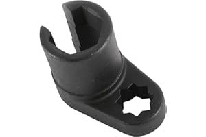 HYAT 1pc Oxygen Sensor Socket 1/2" Drive x 7/8" (22mm) x 50mm Long Tools Automotive Oxygen Sensor Socket Wrench Remover Tool and Thread Chaser