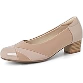 Ortho+rest Women Bunion Dress Shoes Low Heel Orthopedic Slip on Loafers Orthotic Pumps