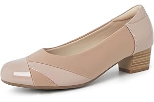 Ortho+rest Women Bunion Dress Shoes Low Heel Orthopedic Slip on Loafers Orthotic Pumps