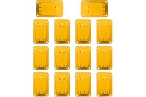 YEEPINED 14pcs Tool Holders for Dewalt 12V and 20V Battery Drill Tool （with Screws，No Battery）
