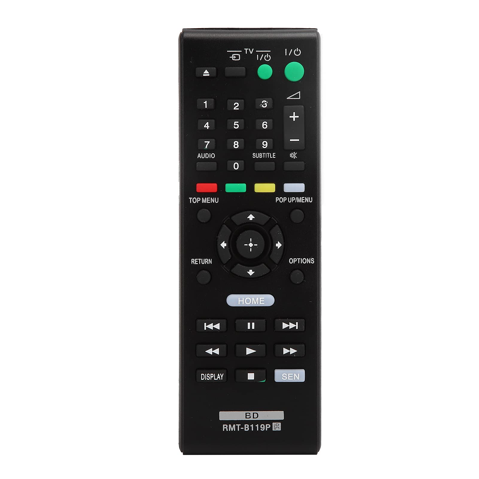 Annadue Remote Control Fit for Sony DVD Player BDP-S5100 BDP-S490 BDP-S590, Replacement DVD Player Remote Control for Sony.