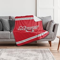 Marist College Primary Logo, 60"x80" Silky Touch