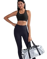 RUNNING GIRL Sports Bra for Women, Criss-Cross Back